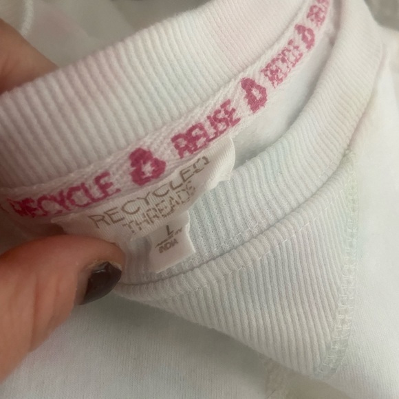 Recycle Threads Womens Mama Crew Neck Tie Dye Sweatshirt - Picture 3 of 5